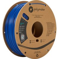 Polymaker PLA-Filament, 1,75 mm, blaues PLA-Filament, 1 kg Spule, hohe Steifigkeit, PolyLite, PLA, blau, 3D-Drucker-Filament 1,75 mm, Kartonspule, druckt mit den meisten 3D-Druckern mit 3D-Filament