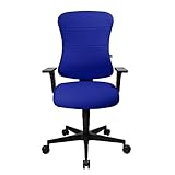 Topstar Bürostuhl Art Comfort inkl. höhenverstellbare Armlehnen blau