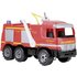 Lena 02058 - Starke Riesen Feuerwehr Mercedes Benz Actros, ca. 65 cm, großes Feuerwehrauto mit 3 Achsen, 1,5 Liter Wassertank, Wasserkanone bis 8 Meter, robustes Spielfahrzeug für Kinder ab 3 Jahre