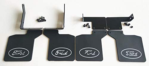 1:10 RC Front + Rear Mud Flaps Rubber Fender for Traxxasss TRX4 Ford Bronco Ranger