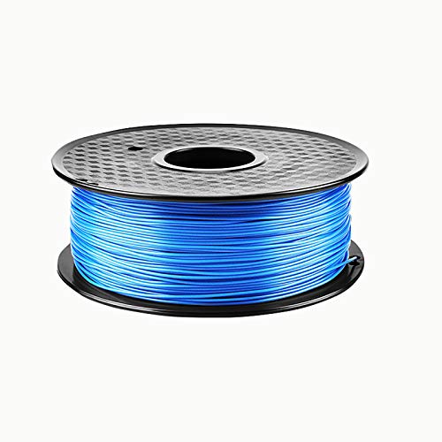 3D-Druckfilament, PC-Legierungsdruckfilament 1,75 mm, PC-leitfähiges Filament 1 kg, weiß und blau(Color:Blau)