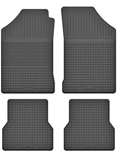 KO-RUBBERMAT Gummimatten Fußmatten 1.5 cm Rand geeignet zur Renault Grand Modus (2008-2012) ideal angepasst 4 -Teile EIN Set