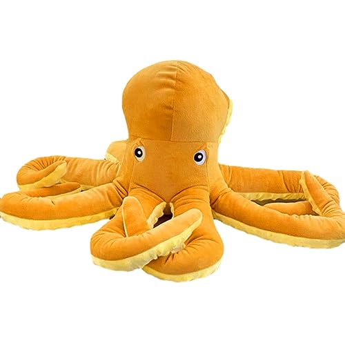 Trayosin Plüschtier Oktopus Kreative Plüsch Puppe Krake Kuscheltier Weiches Spielzeug Neugeborenes, Baby Schlafen Beschwichtigen Sie Puppe Plüschtier (60cm)