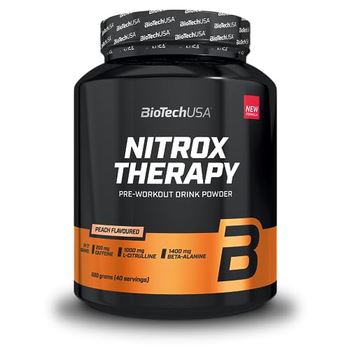 Biotech USA Nitrox Therapy Peach, 1er Pack (1 x 680 g)