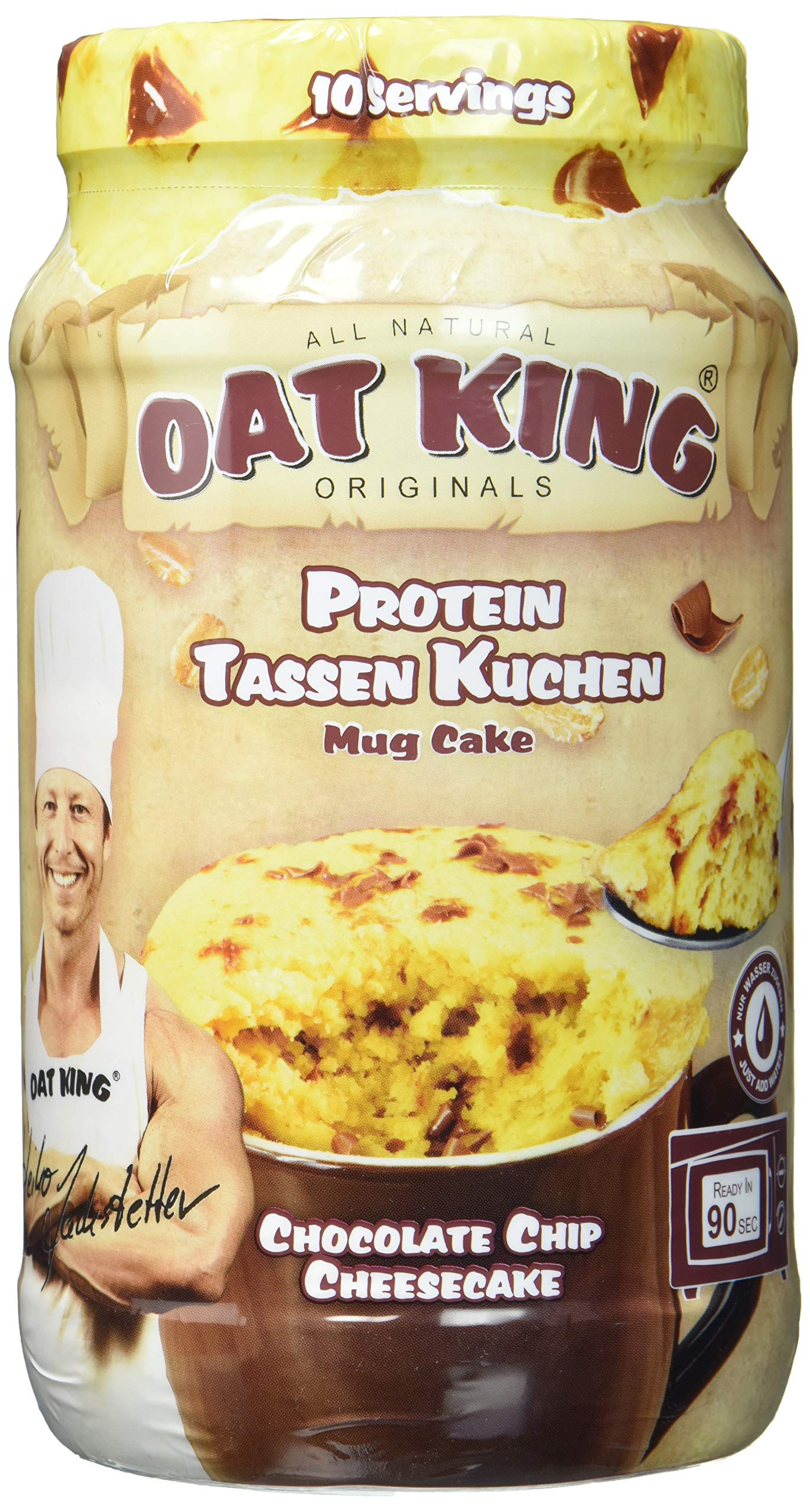 Lsp Oat King Mug Cake Chocolate Chip Cheesecake, 500 g