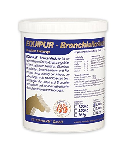 Equipur Bronchialkräuter pelletiert 1 kg