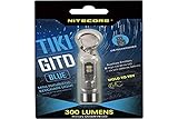 Nitecore Unisex Tikigitdb Leuchtende Taschenlampe, Blau, Lg : 55mm-Dia-Tête : 14,7mm