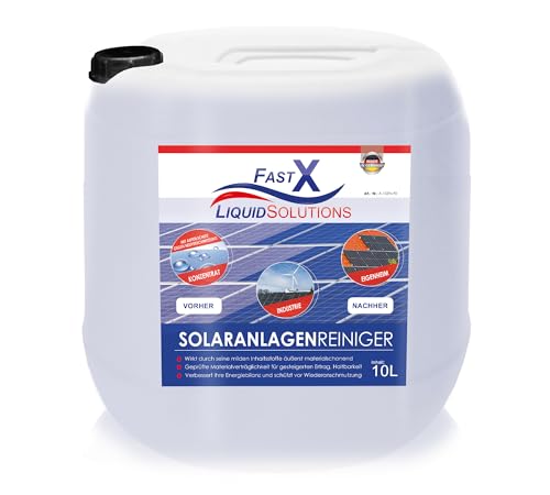 Solaranlagenreiniger Pro: Spezialreiniger für Photovoltaik & Solar - 10 Liter - Steigert Effizienz (10 Liter)