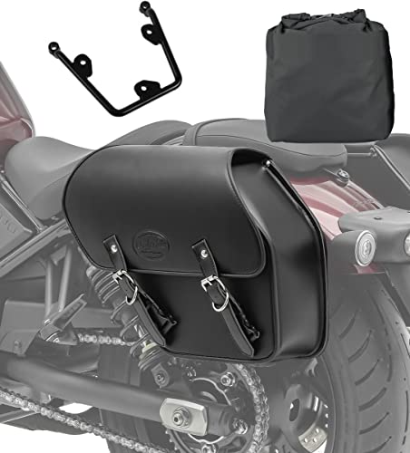 Satteltasche mit Halter Kompatibel für Honda Rebel 500 17-20 Fargo 13l Links Seitentasche