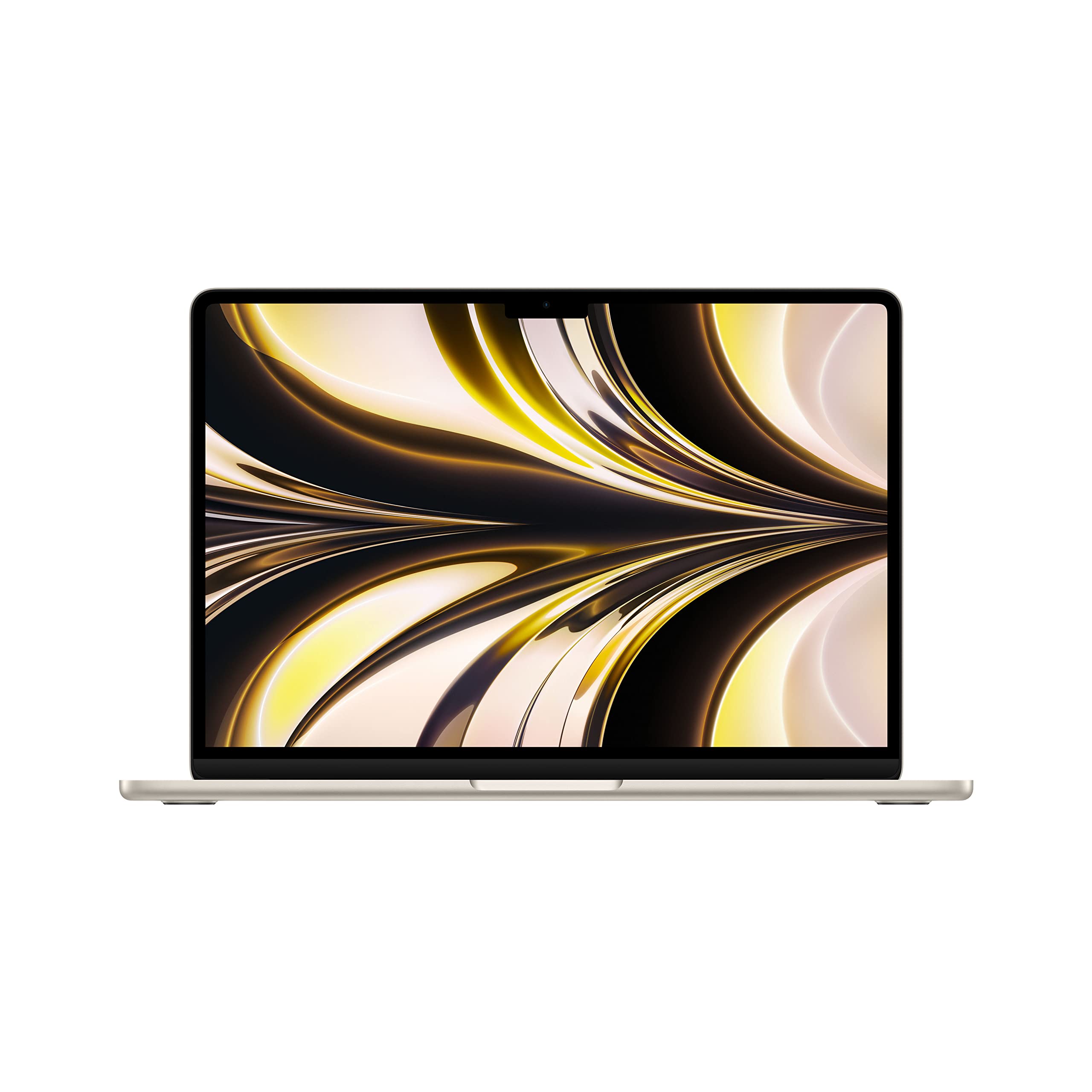 Apple 2022 MacBook Air Laptop mit M2 Chip: 13,6" Liquid Retina Display, 8GB RAM, 512 GB SSD Speicher, beleuchtete Tastatur, 1080p FaceTime HD Kamera. Kompatibel mit iPhone/iPad; Polarstern