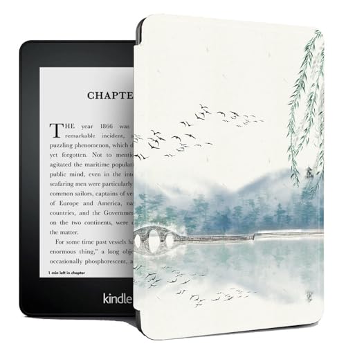 Hülle Für 6,8" Kindle Paperwhite (11. Generation-2021), Schlanke Schutzhülle Für 6,8" Kindle Paperwhite - Querformat Und Bridge