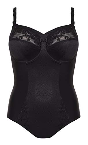 ulla Lingerie féminine Body Ella Cup H-I mit Bügel 3675 schwarz 75I