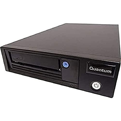Quantum LTO-7 Tape Drive, Half Height, Tabletop, 6Gb/s SAS, Black incl. 1x Data und 1x Cleaning Cartridge und SAS Cable