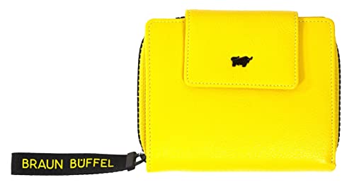 Braun Büffel Capri Zip Wallet 8CS M Yellow