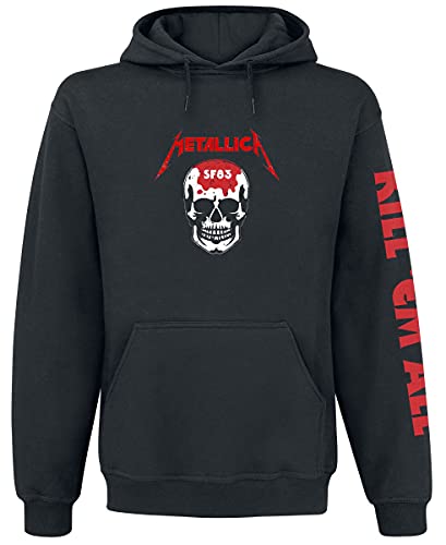 Metallica Kill 'Em All - Skull Männer Kapuzenpullover schwarz L