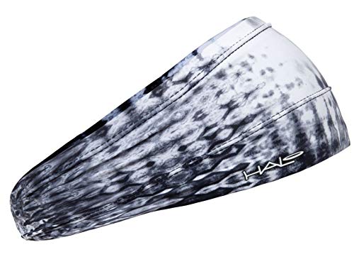 Halo Headband Bandit - breites Pullover-Schweißband für Damen und Herren, Storm