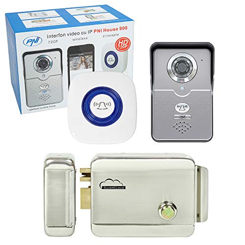 PNI House 900 Video-Intercom-Paket und Yala Elektromagnetismus SilverCloud YR300 mit Nabe