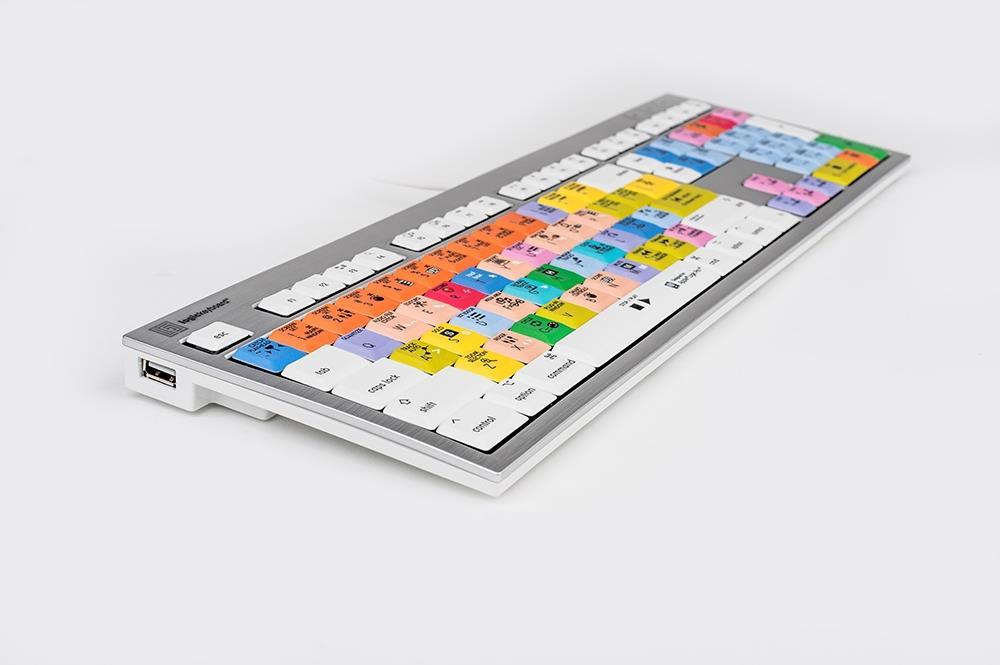 LogicKeyboard Apple Logic Pro X Mac ALBA - Tastatur - USB - AZERTY - Französisch