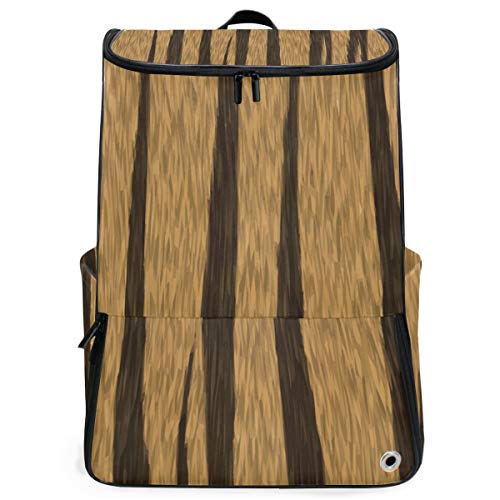 FANTAZIO Laptop-Rucksack mit Tier-Motiv, strapazierfähig, für Schule und Schule, für Outdoor, Camping, passend für bis zu Notebook