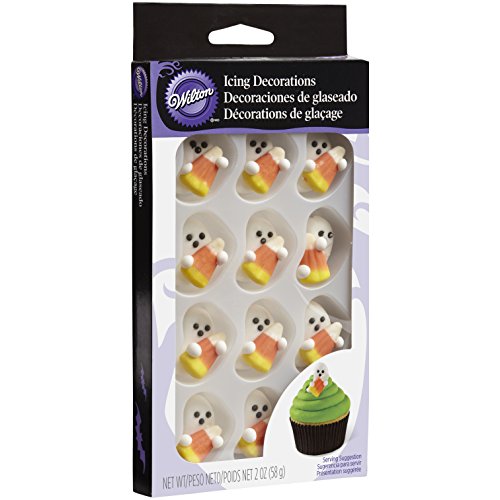 Royal Icing Decorations-Candy Corn 12/Pkg