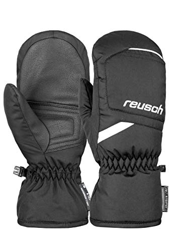 Reusch Kinder Bennet R-TEX XT Junior Mitten Handschuh, Black/White, 4.5