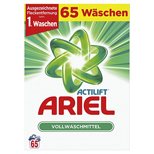 Ariel Pulver Vollwaschmittel, 4,23 kg, 1er Pack (1 x 65 Waschladungen) [Auslaufmodell]