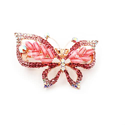 Haarnadel Strass Kristall Schmetterling Haarnadel Für Frauen Mädchen Damen Haarspangen Aushöhlen Haarspange Ornament