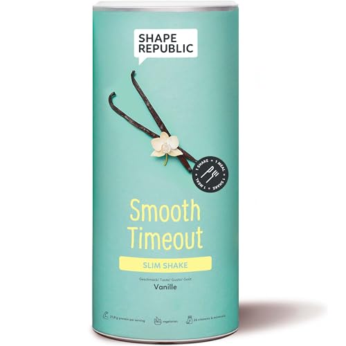 SHAPE REPUBLIC Vanille - Mahlzeitersatz Shake - Proteinreich - Enthält 24 Vitamine & Mineralstoffe - Diät Shakes zum Abnehmen