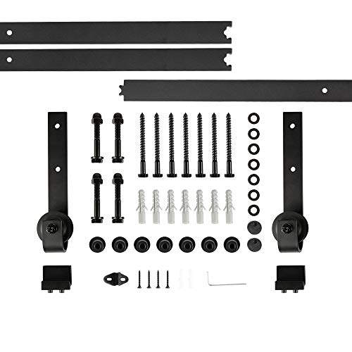 Schiebetürsystem, Schienensystem, 244 cm Schiebetürbeschlag Kit (klassischer Stil)