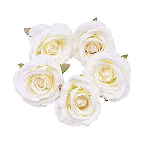 5/10pcs 10cm Künstliche Blumen Kopf Seide Rose Blume Für Hochzeit Dekoration Gefälschte Blumen DIY Kranz Sammelalbum Liefert,F01,10PCS