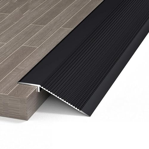 Kantenstreifen aus Aluminiumlegierung, Crimpstreifen for Holzböden, Schwellen-High-Low-Schnallengrößenabfallstreifen, Fliesen-Universalschnallenstreifen aus Metall (Color : A)