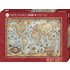 Heye 29845 The World Standart 2000 Teile, Map Art, inkl. Poster, Brown