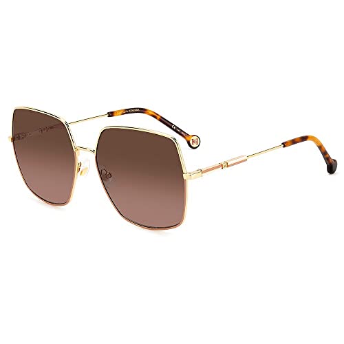 Carolina Herrera Unisex Her 0139/s Sunglasses, BKU/HA Gold Nude, 60