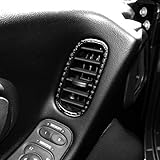 Kohlefaser-Auto-Innenraum-Zubehör, Antriebsteil, Tür, Klimaanlage, Lüftungsabdeckung, Verkleidung kompatibel mit Chevrolet Corvette C5 1998-2004
