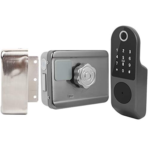 Smart Doorlock， Electric Control Lock Unterstützt fünf Entriegelungsmethoden Touchscreen-Multifunktions-Entsperrung