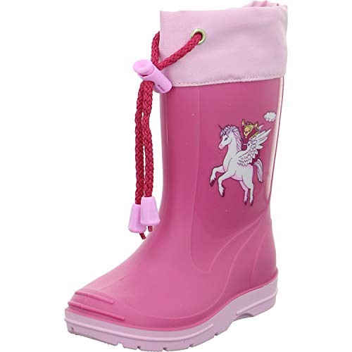 Beck Pferd pink 498, Mädchen Stiefel, pink, EU 21