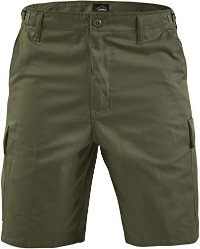 normani Bermuda Shorts/Freizeithose für Herren Farbe Olive Größe XXL