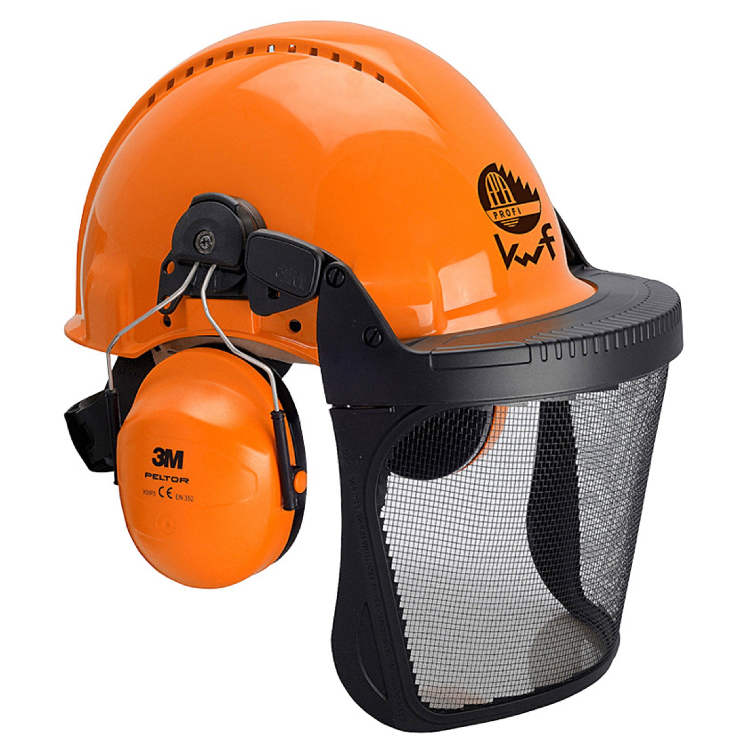 Peltor Kopfschutz-Kombination G3000M mit H31 Gehörschutz und V9 Schutzbrille
