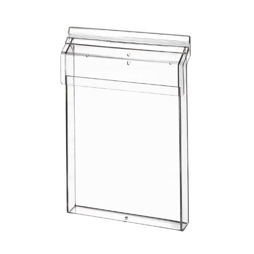 Flyerhalter, Prospektbox DIN A4 Outdoor aus Acrylglas PHO217/30