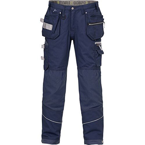 Fristads Kansas Workwear 110313 Handwerkshose Gr. 42W x 33L, dunkles marineblau