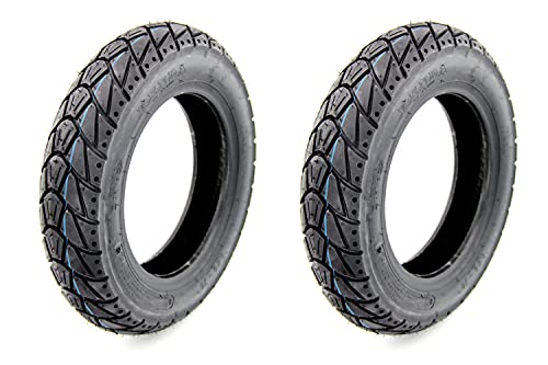 2 M+S Ganzjahres Reifen, Allwetter Reifen 3,50 x 10 Zoll, Profil K415-56L für Roller, Scooter, Piaggio, Vespa