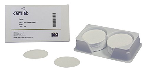 Camlab 1173441 Filterpapier aus Polycarbonat, Grad 482, 0.22 µm, 47 mm, 100 Stück