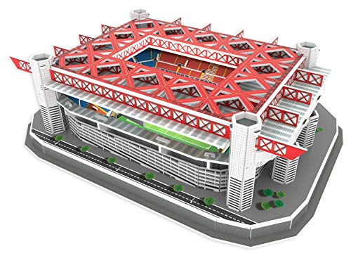 Giochi Preziosi Nanostad 3D Stadium Puzzle - Milan Merchandising Ufficiale