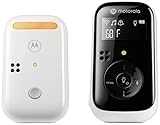 Motorola Babyphone PIP11-300 M Reichweite - Zwei-Wege-Kommunikation - Nachtlicht und Schlaflieder - Weiß