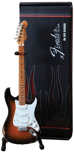 Axe Heaven FS-001 Fender Stratocaster Classic Sunburst Finish Miniaturgitarre