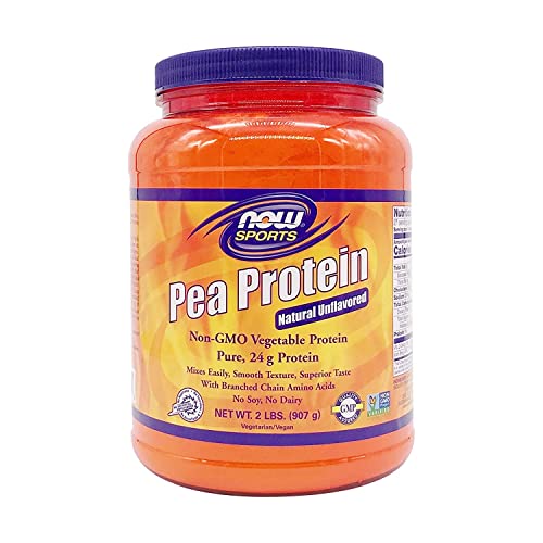 Now Foods, Pea Protein, Unflavored, 2 lbs (907 g)