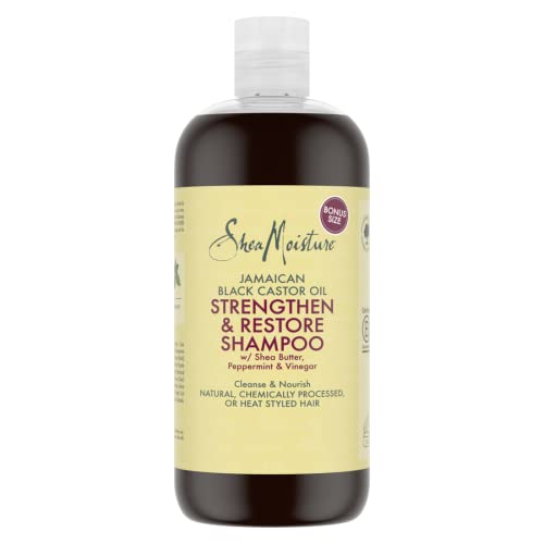 Shea Moisture Jamaican Black Castor Oil Strengthen and Restore Shampoo, 473 ml (1er Pack)