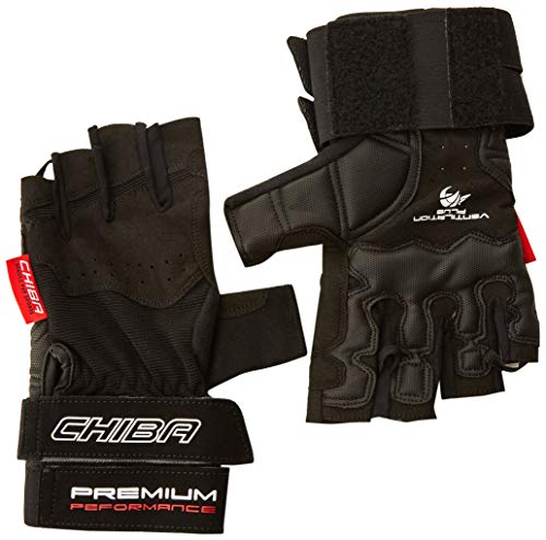 Chiba Erwachsene Handschuh Premium Wristguard, schwarz, M