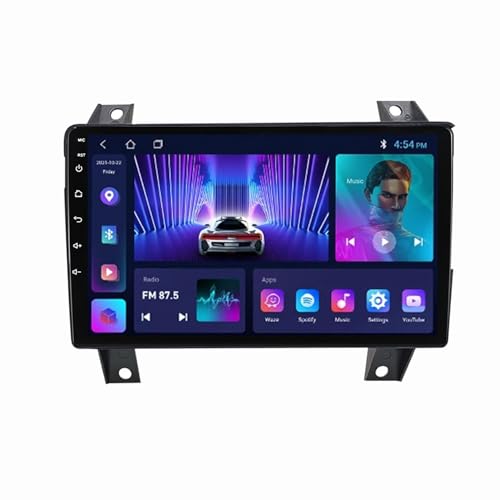 Für Great Wall PAO 2019-2020 Android 11 IPS Autoradio Mit Wireless CarPlay/Android Auto 10 Zoll Touchscreen DAB DSP RDS Mirror Link Rückfahrkamera + Lenkradsteuerung (Size : M600S - 8 Core 6+128G 4G+