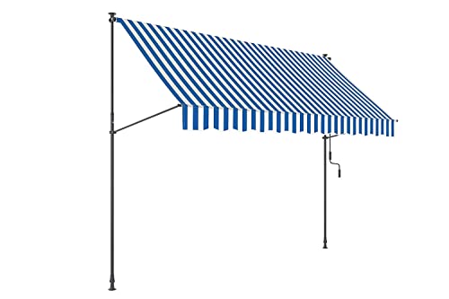 empasa Klemm-Markise 'ILANGA', UV-beständig und höhenverstellbar, Verschiedene Größen, 150 cm, 200 cm, 300 cm oder 400 cm x 120 cm